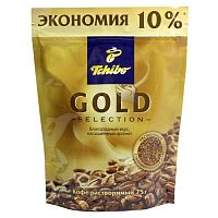 Кофе растворимый сублимированный Tchibo	Gold Selection 75 гр. м/у