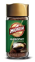 Кофе растворимый Жокей Фаворит 95 г стекло арт. 1254-12