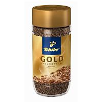 Кофе растворимый сублимированный Tchibo Gold Selection 95 гр. стекло