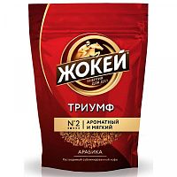 Кофе растворимый сублимированный Жокей Триумф 150 гр. м/у